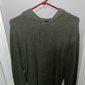 J Crew wool hoodie. Worn once. Size large.